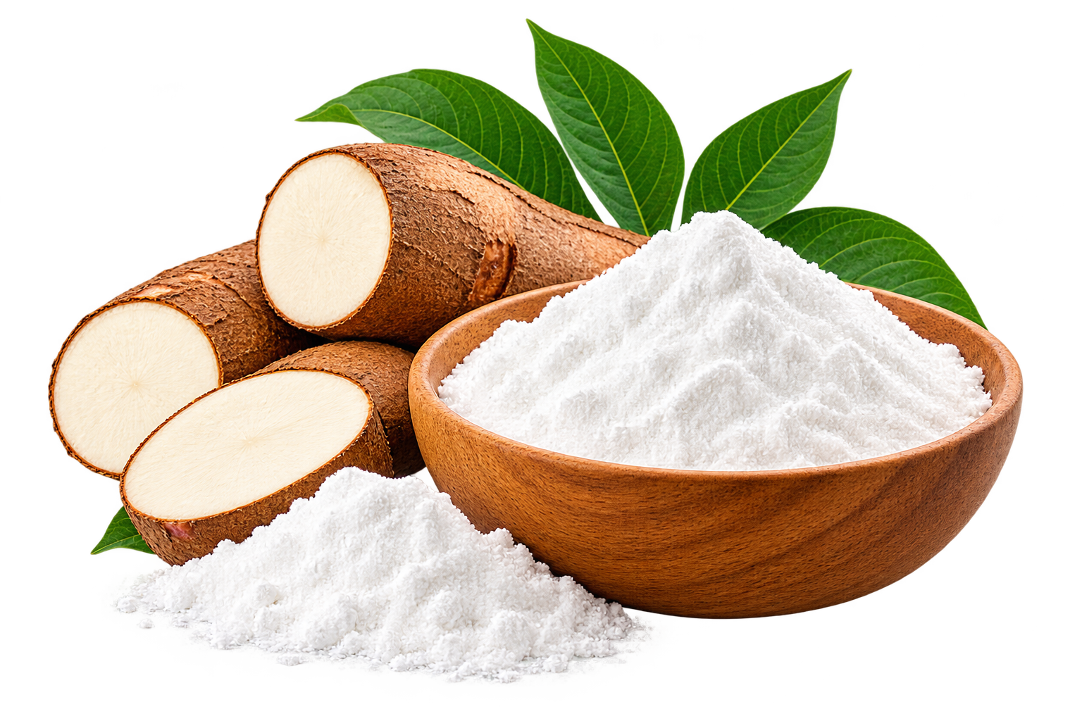 Native starch powder