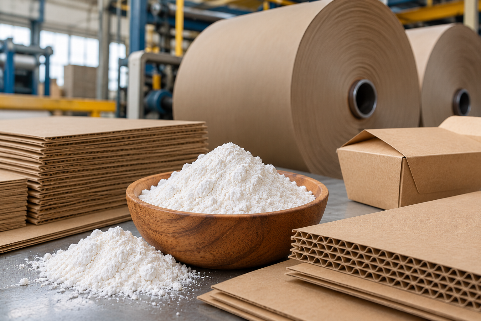 Starch for paper and packaging manufacturing